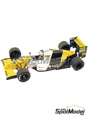 Tameo Kits TMK141: Car scale model kit 1/43 scale - Minardi Ferrari M191  Minardi F1 Team sponsored by Agip #23, 24 - Paolo Barilla (IT), Gianni  Morbidelli (IT) - USA - United